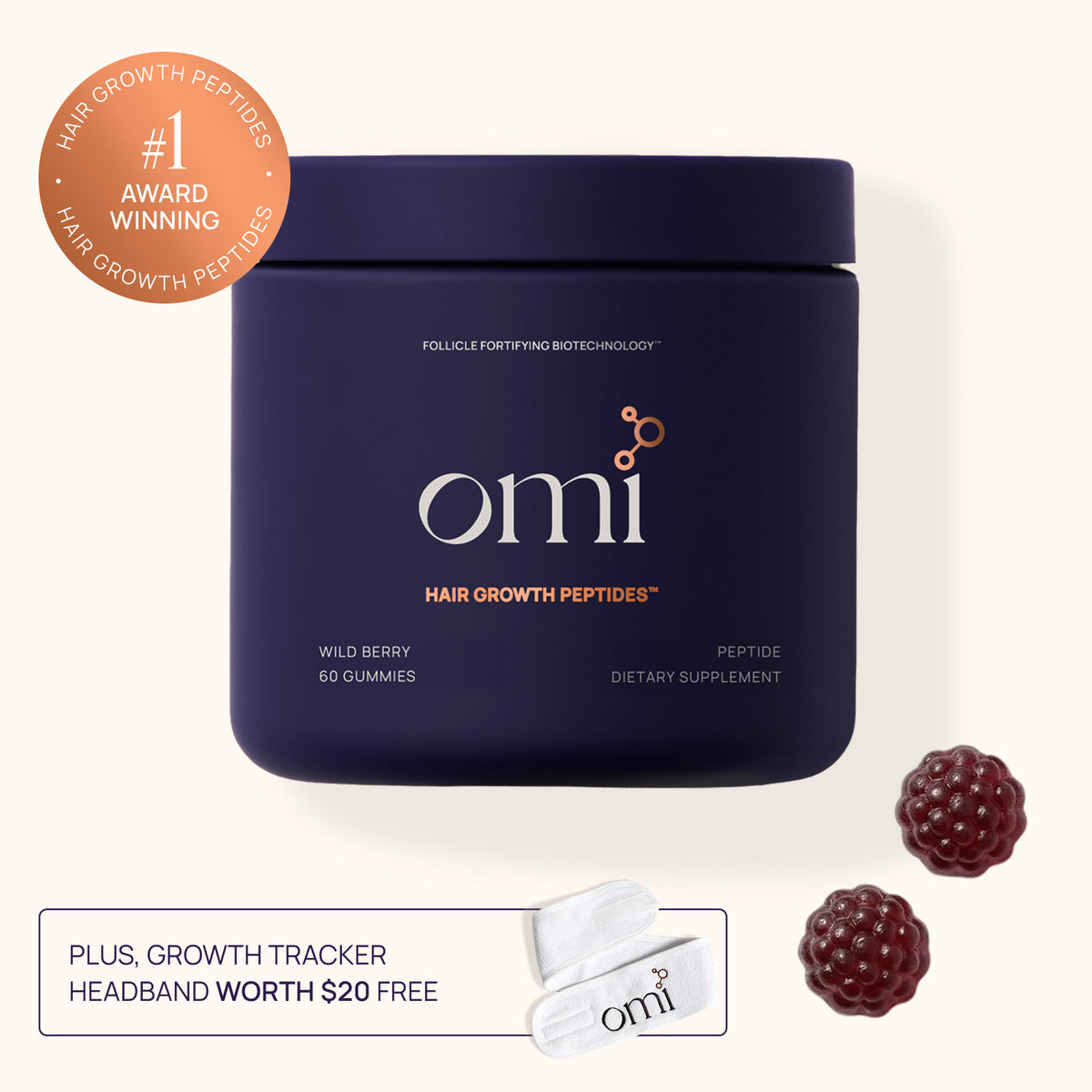 Hair Growth Peptides Gummies product image