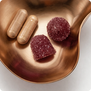 Hair supplement capsules and gummies