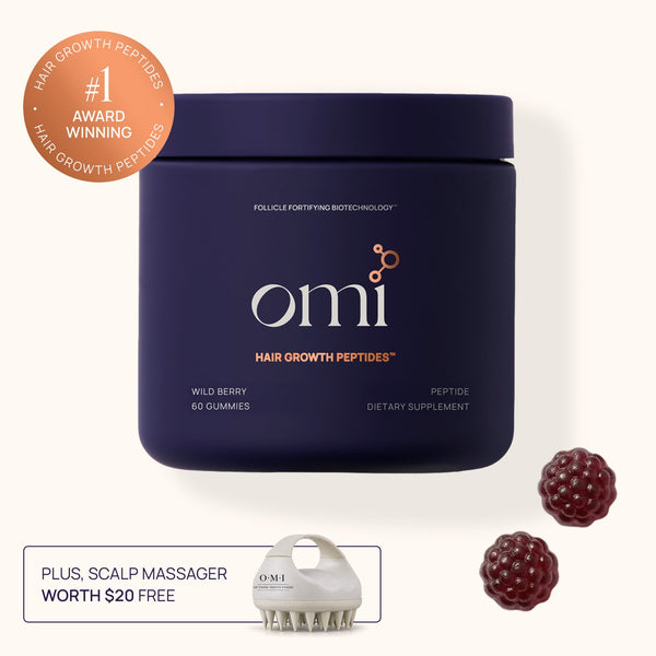 Hair Growth Peptides Gummies for Women - – OMI Wellbeauty