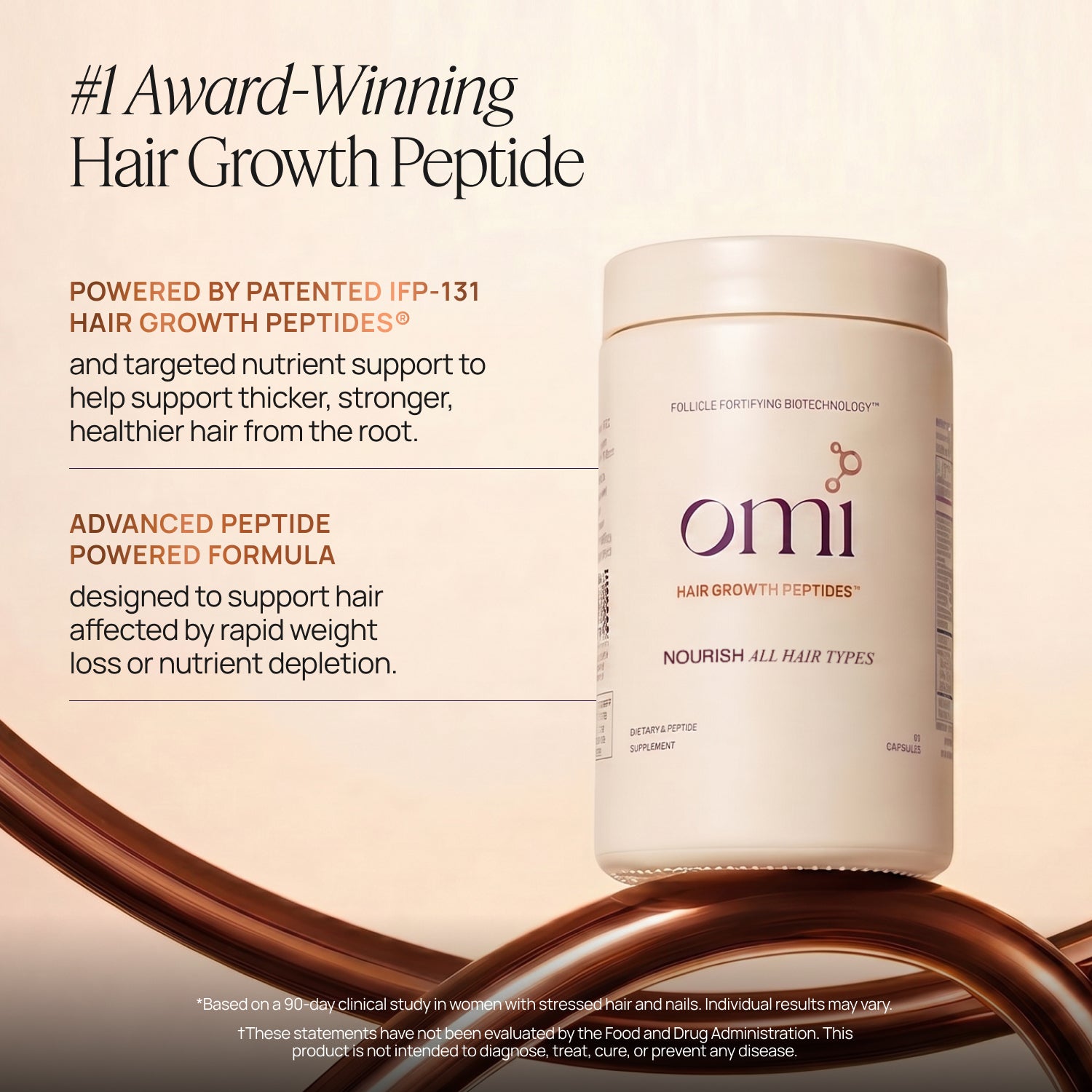 Hair Growth Peptides for Women - – OMI Wellbeauty